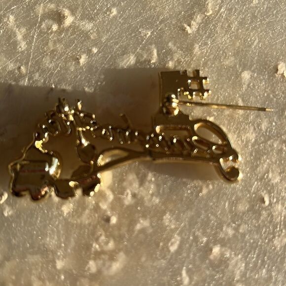 Bundle Sale 3 for $15 | #1 Grandmother Rose Gold Tone Brooch - Picture 9 of 11